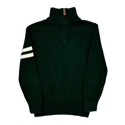 Age 6 Ralph Lauren 1/4 Zip - 2XS Green Cotton