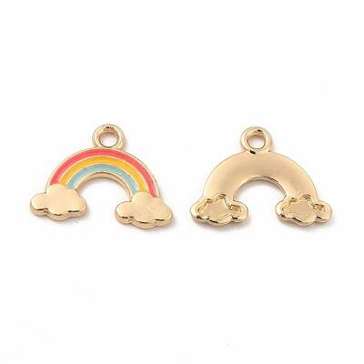 Alloy Enamel Pendants