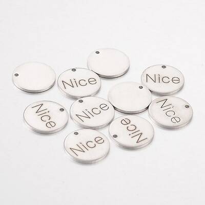 Non-Tarnish 201 Stainless Steel Pendants
