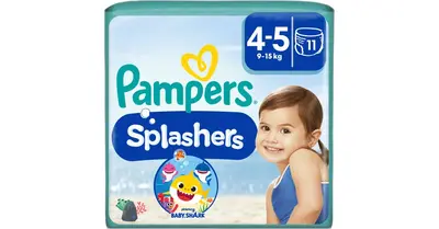 Pampers Splashers 4-5 disposable swim diapers 9-15 kg 1