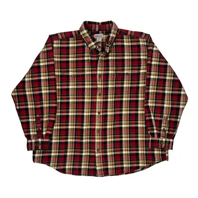 Carhartt Checked Flannel Shirt - 3XL Multicoloured Cotton