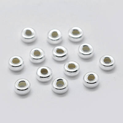 925 Sterling Silver Spacer Beads