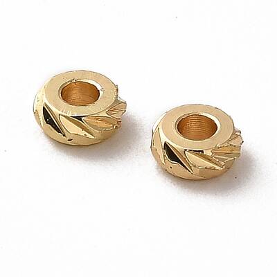 Rack Plating Brass Spacer Beads
