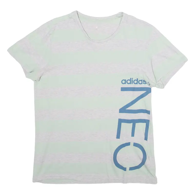 ADIDAS Mens T-Shirt Grey M