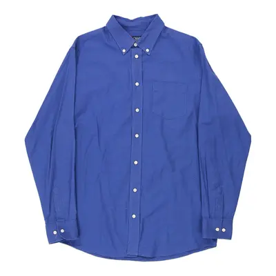 Age 18 Chaps Ralph Lauren Shirt - Small Blue Cotton