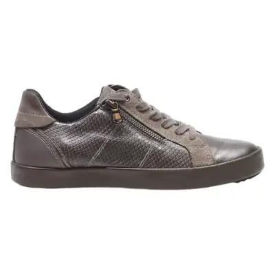 GEOX Sneaker Trainers Grey Leather Womens UK 5