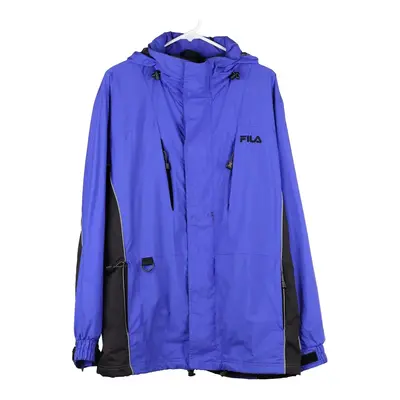 Fila Jacket - Medium Blue Polyester
