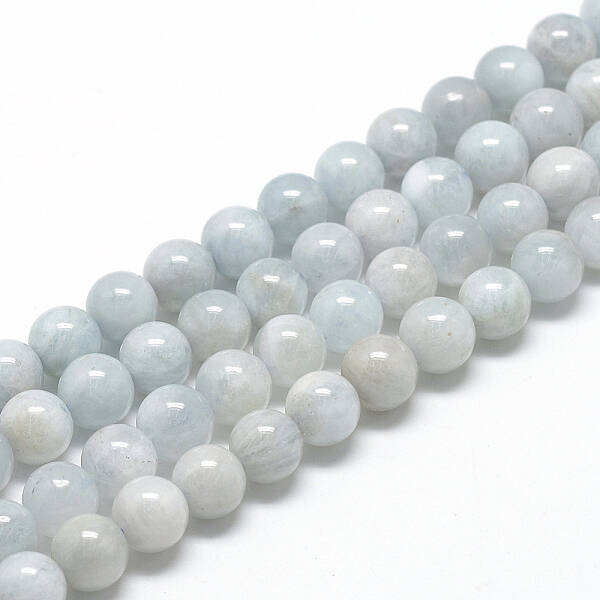 Natural Aquamarine Beads Strands