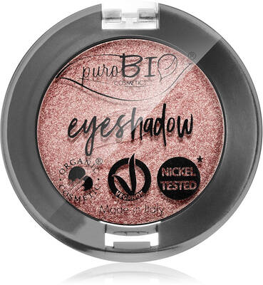 puroBIO Cosmetics compact eyeshadow color 25 pink 2.5 g