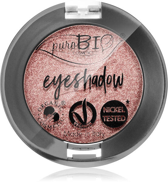 puroBIO Cosmetics compact eyeshadow color 25 pink 2.5 g