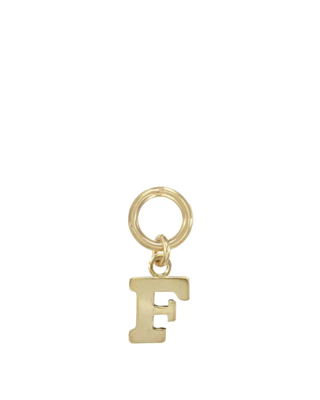 One Love Initial Charms | Metal Color: Gold | Style: F