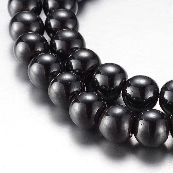 Magnetic Synthetic Hematite Bead Strands