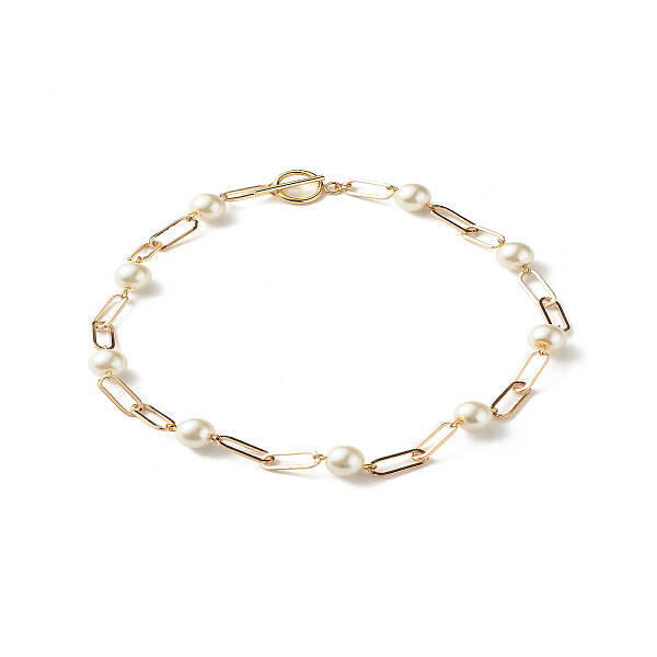 Glass Pearl Beaded Necklaces