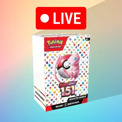 LIVE 151 Booster Bundle Pokemon TCG