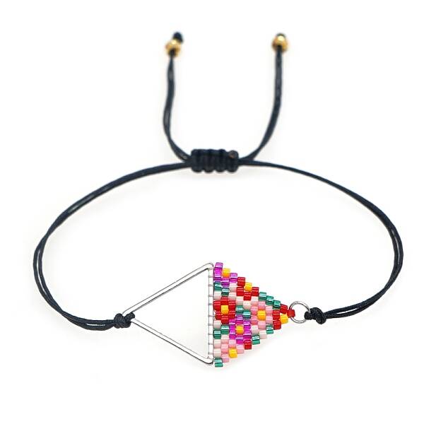 Rhombus Loom Pattern MIYUKI Seed Beads Bracelets for Women