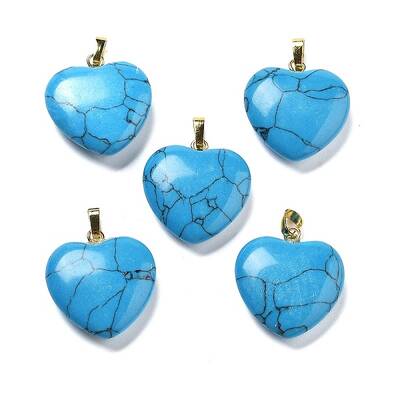 Synthetic Turquoise Pendants