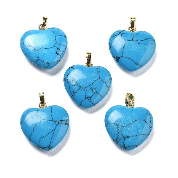 Synthetic Turquoise Pendants