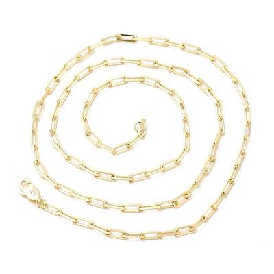 925 Sterling Silver Paperclip Chain Necklace