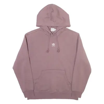 ADIDAS ORIGINALS Womens Purple Hoodie UK 12