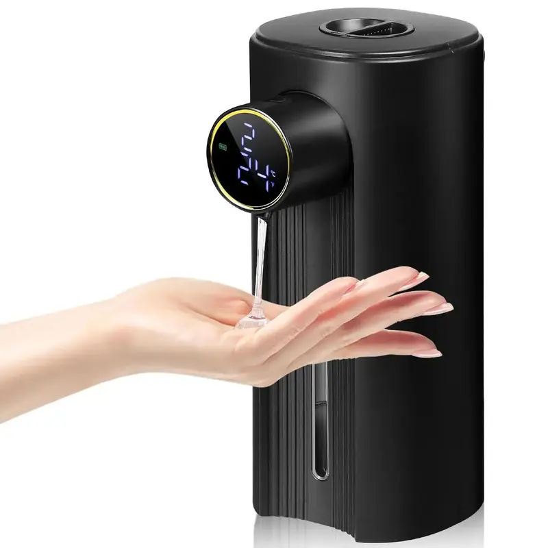 Automatic Soap Dispenser, 1 Count Touchless Auto Liquid Hand Dish Kitchen Soap Dispenser, Electric Hands Free Soap Container ...
