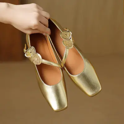 CHIKO Alayah Square Toe Block Heels Mary Jane Shoes