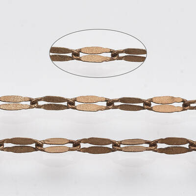 Brass Dapped Chains