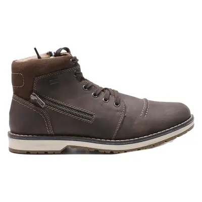 RIEKER Chukka Boots Brown Synthetic Mens UK 8