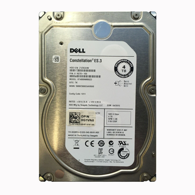 G1VN0 Dell 4TB 6Gb/s SAS 7200 3.5-Inch 64MB Hard Drive