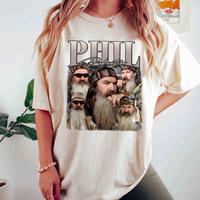 Limited Phil Robertson Shirt Unisex For Man and Woman 90s , Bootleg Duck Dynasty Vintage Shirt