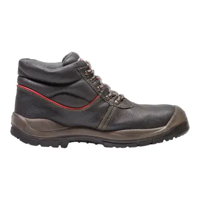 LNITRAS Safety Boots Black Leather Mens UK 10.5