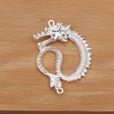 Alloy Dragon Connector Charms for DIY jewelry accessories