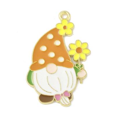 Bees Theme Alloy Enamel Pandants