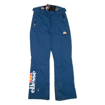 ELLESSE Insulated Boys Trousers Blue Regular Bootcut W28 L27