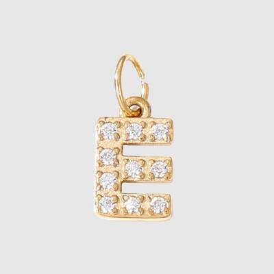 Stainless Steel Cubic Zirconia Pendants with Jump Rings