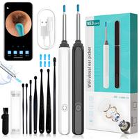 Ear Wax Removal - Earwax Remover Tool with 8 Pcs Ear Set - Ear Cleaner with Camera - FSA HSA Eligible - Ear Camera with 6 Ear...
