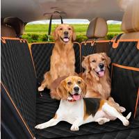 NW6Lbs Back Seat Extender for Dogs 52X63in- Dog Car Seat Cover for Backseat Hard Bottom 100% Waterproof Dog Hammock for Car S...