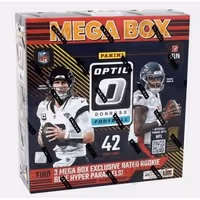 Panini 2024 NFL Optic Donruss Football Mega Box - 5x Box + 1 Guaranteed Downtown - Includes Hits Inserts & Rookie Cards from ...