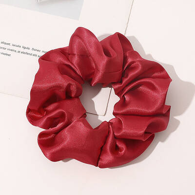 Satin Face Elastic Hair Accessories
