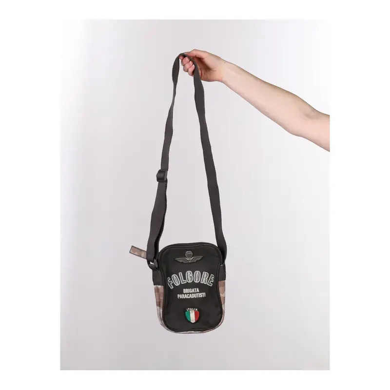 Esercito Italiano Paracadutisti Unbranded Shoulder Bag - No Size Black Polyester | Size: no size