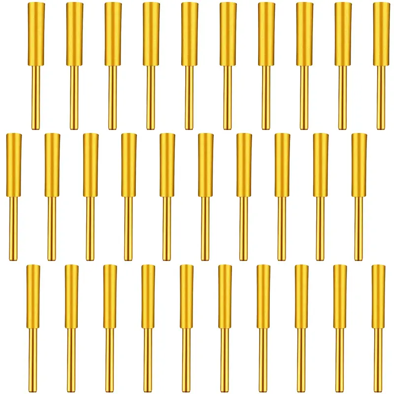 GOSMACK 60Count Diamond Chainsaw Sharpener High Hardness Plated Burr Stone File with 3 Different Sizes 4.0mm 4.8mm 5.5mm Endu...