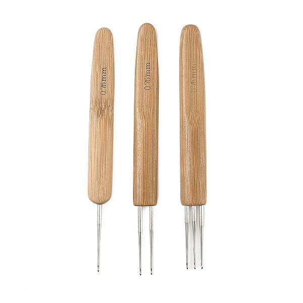 3Pcs 3 Styles Iron Crochet Hooks