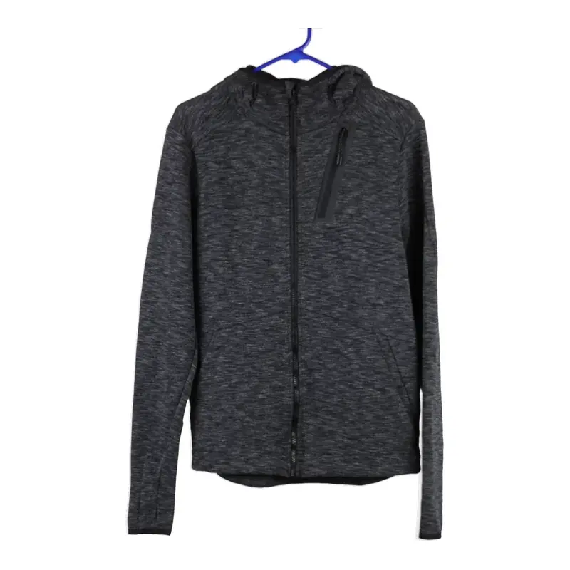 Champion Hoodie - Small Grey Cotton Blend