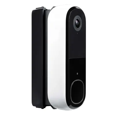 Wasserstein 35° to 55° Horizontal Wedge Wall Mount for Arlo Video Doorbell 2K (2nd Gen) & Arlo Essential Video Doorbell Wir...