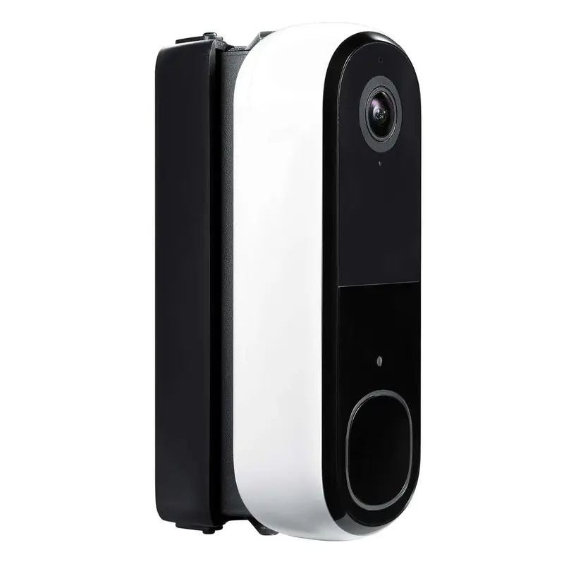 Wasserstein 35° to 55° Horizontal Wedge Wall Mount for Arlo Video Doorbell 2K (2nd Gen) & Arlo Essential Video Doorbell Wir...