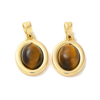 Natural Tiger Eye Pendants