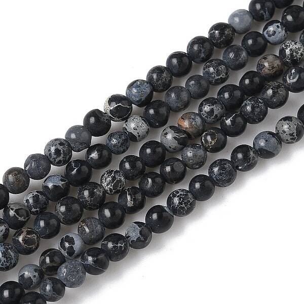 Dyed Natural Regalite/Imperial Jasper/Sea Sediment Jasper Beads Strands