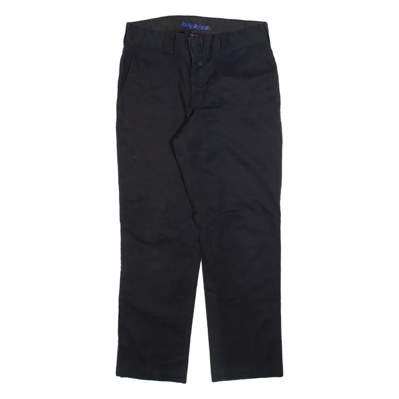 DICKIES Mens Trousers Black Slim Tapered W38 L29