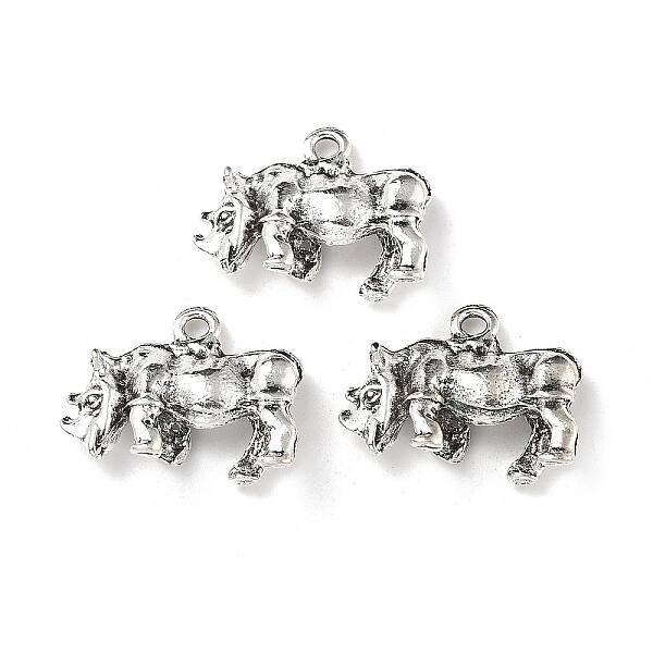 Tibetan Style Alloy Animals Pendants