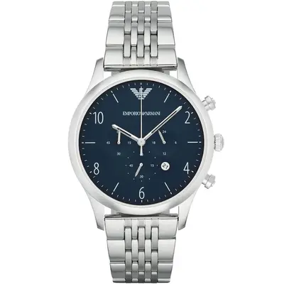 Emporio Armani AR1942 Blue Dial Chronograph Men's Watch
