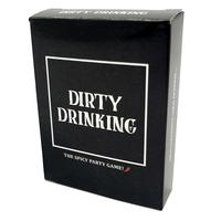 Dirty Drinking Card Game, 1 Box Interactive Couple Dating Card Game, Fun Party Entertainment Game Supplies for Friends, Colle...